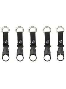 خطاف نايلون تكتيكي للزجاجات المائية للاستخدام الخارجي - كارابينر متعدد الوظائف، مناسب لزجاجات المياه المحمولة وزجاجات المياه المعدنية! (يمكن اختيار طريقة الارتداء بحرية) حقيبة ظهر/لوازم مدرسية - الأسود - مشاهدة 11