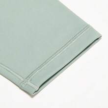 Quần legging bó sát co giãn thoải mái, quần tập yoga, quần chạy bộ cho nữ, HR5414 - Bạc xám xanh lá cây - Xem 3