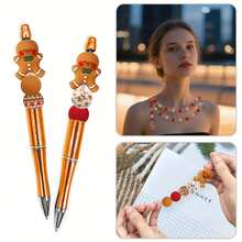 5/25pcs Silicone Bead Waffle Grid Element Silicone Beads, Gingerbread Man Cookie Silicone Beads, Suitable For Jewelry Decoration Beads, Earrings, Necklaces, Bags, Pens, Phone Chains, Makeup Brushes, Keychains And Other DIY Sets, Suitable For Mother's Day, Father's Day, Holiday, Birthday Gifts - Waffle Series - View 8