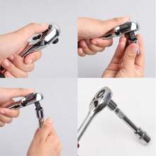 12 件套筒扳手套装 - 钢制，1/4 英寸驱动，加长手柄，非电动，适用于汽车维修和工业用途，需要自行组装，是 DIY 爱好者和专业人士的理想选择