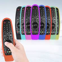 Remote Control Case Compatible With Magic Remote, Shockproof Silicone Protective Cover For Smart TV Remote Control AN-MR19BA/AN-MR18BA/AN-MR650/AN-MR600 Protection (Does Not Contain Remote Control)