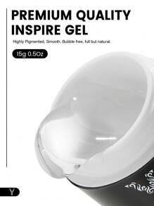 YOKEFELLOW 15g Nail Extension Builder Gel Clear Jelly Pink Builder Gel For Nail Art Design Nail Extension Gel For Nail Extension All Season Gel Color & Long-Lasting Nail Strengthener Nails Enhancement Salon Nail Easy DIY At Home Manicure For Women And For A Gift