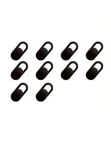 5/10/25 PCS Mobile Phone And Computer Lens Cover, Camera Protection Cover, Anti-Spy Barrier Sticker, Network Camera Cover, Privacy Protection Cover - ABS Network Camera Protective Case Suitable For Laptops, Mobile Phones And Tablet Computers