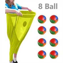 2025 New Grandma Pants Courtyard Game Set, Detachable Pants, Throwing And Catching Ball Training Game, Giant Outdoor Entertainment Throwing Game, Team Relay, Family Gathering, Outdoor Game Set