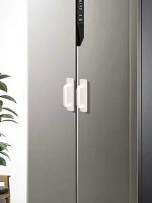 1 Piece Of No-Drilling Door And Window Handles For Sliding Doors, Glass Door Handles For Wardrobes, Drawers And Cabinet Doors, Easy To Install And See Through Handles.