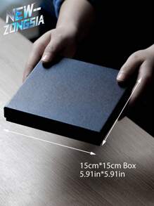 5 Pcs Hip Hop Gift Watch+Cross Pendant Necklace+Bracelet Creative Iced Out Miami Cuban Link Chain Jewelry Set For Men And Women - Silver - View 4