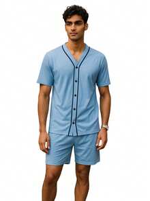 Men Loungewear Onepieces - Nhiều màu - Xem 7
