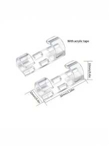 10pcs/Set No Drill Cable Clips, Wire Organizer Holders