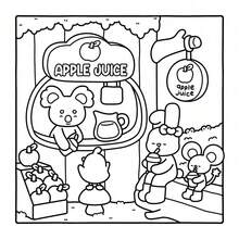 1本《小小瞬间》：42页成人及青少年简易涂色书，超可爱舒适Hygge空间涂色书，适合放松身心（舒适空间涂色）。以超可爱的动物角色为特色，设计简洁易上手，放松身心。你会发现许多有趣的隐藏故事。 - 彩色 - 查看 10