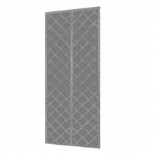 YIYIBYUS Magnetic Thermal Insulated Door Curtain Cold Protection Waterproof 0.85*2.05m - Grey - View 4