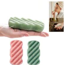 1pc 100% Pure Natural Chemical-Free Facial Cleansing Puff, Konjac Cleansing Sponge, Deep Gentle Cleansing & Exfoliating, 3 Colors Available - Multicolor - View 2