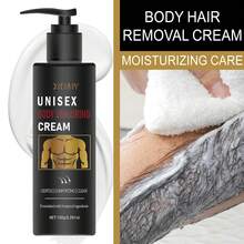 Xioimy 150g 5分钟快速无痛脱毛膏，温和不刺激，快速脱毛，不留黑头，适用于唇部、腋下、腿部、手臂、私密部位、胸部、身体，男女通用快速脱毛膏 - 白色 - 查看 6