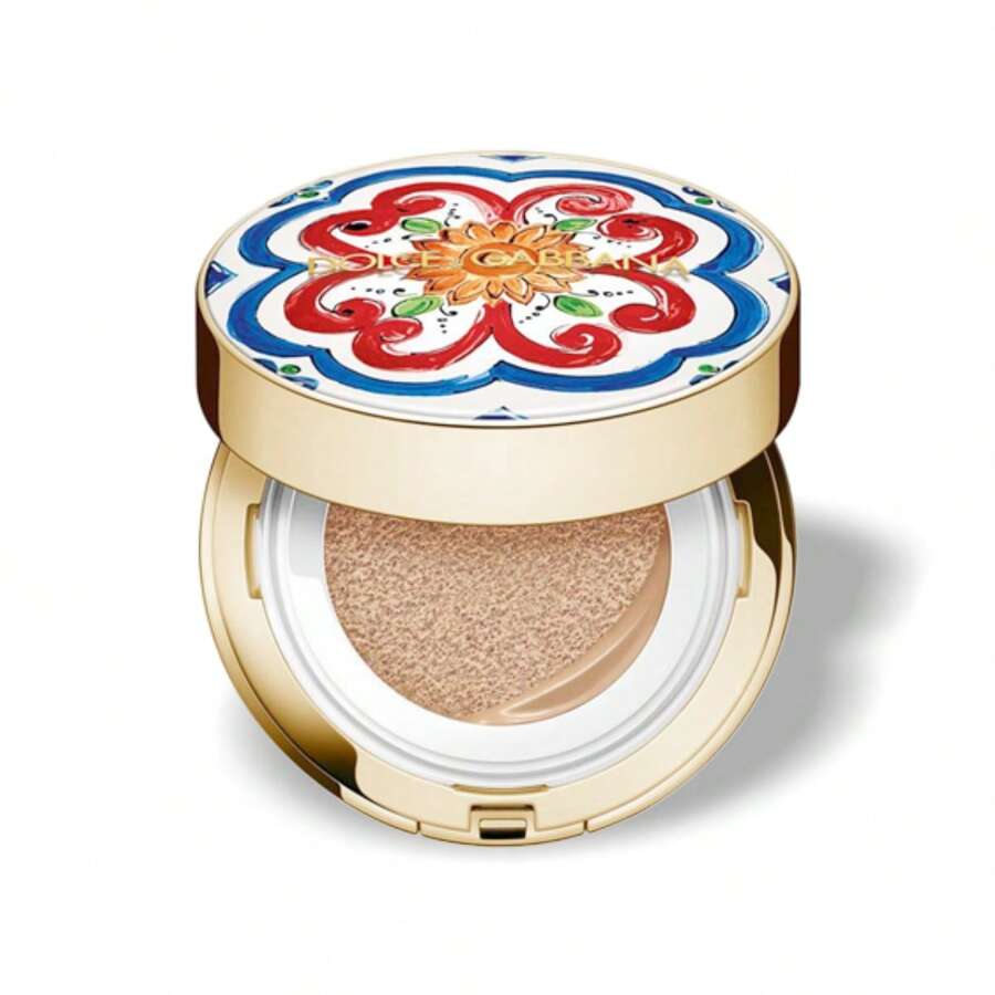 Dolce & Gabbana Solar Glow 健康光泽气垫粉底液 Spf50 110 珍珠色 0.38 盎司/11.5 毫升 - 110 珍珠 - 查看 1
