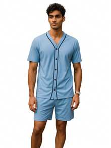 Men Loungewear Onepieces - Nhiều màu - Xem 5