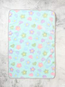 This Lightweight, Breathable, Washable, And Cozy Pet Blanket Is Made Of Polyester Fiber, Suitable For Small Cats And Dogs To Use In Autumn And Winter Seasons. - Baby Blue - View 7