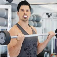 1 buc nou silicon respirație antrenament reglabil pulmonar respirator echipament de fitness înot alergare aerobic exercițiu instrument