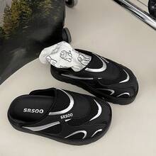 Women Home Slippers - 黑色 - 查看 8