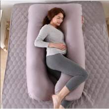 Pregnancy Pillow U Shaped Maternity Pillow Support Back Hips Legs Belly Sleeping - Grey - View 5