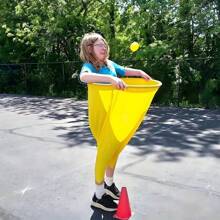 2025 New Grandma Pants Courtyard Game Set, Detachable Pants, Throwing And Catching Ball Training Game, Giant Outdoor Entertainment Throwing Game, Team Relay, Family Gathering, Outdoor Game Set