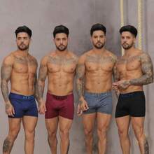 Kit Of 10 Microfiber Men's Boxer Briefs - Multicolor - View 4