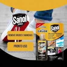 Limpa Grude Sanol PRO 60ml com Alto Poder de Remoção Uso Geral Alto Rendimento Excelente Desempenho - 60ml - Visão 2