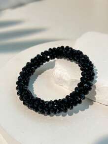 1pc Women's Colorful Rhinestone Elegant Luxury Bracelet (Color Assorted)