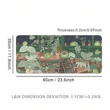 大型青蛙家族鼠标垫，游戏桌垫，大号键盘垫，可水洗，橡胶防滑底，缝边，礼品鼠标垫，桌面保护垫，学习桌垫，多种尺寸可选，电脑键盘垫，笔记本电脑垫，学习用品，返校游戏鼠标垫，办公桌配件，办公用品，办公桌配件，鼠标垫 - 小青蛙一家 - 查看 17