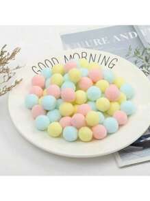 Estuche protector de PVC cristalino de Labubuu (sin muñeca) - Bolsa de almacenamiento transparente a prueba de polvo de color macarrón para Labulabu de pie/sentado, accesorios esenciales para decoración de verano, estuche decorativo, accesorios coleccionables, regalos para mujeres, accesorios de bola esponjosa opcionales