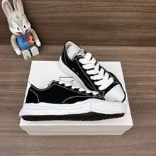 2025 New MMY Shoes Classic Wear-Resistant Lightweight Low-Top Board Shoes For Male And Female Campus Lovers Black And White Beige With Shoe Box,Suitable For Gifts, Gifts, Students, Schools 2000s Style - màu đen - Xem 6