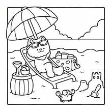 1本《小小瞬间》：42页成人及青少年简易涂色书，超可爱舒适Hygge空间涂色书，适合放松身心（舒适空间涂色）。以超可爱的动物角色为特色，设计简洁易上手，放松身心。你会发现许多有趣的隐藏故事。 - 彩色 - 查看 6