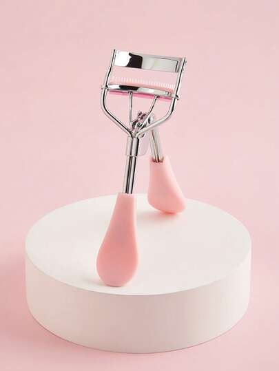 一套睫毛夹，含梳子和替换垫，手动睫毛夹，不锈钢材质，专业化妆美容工具，便携式睫毛夹，配有替换垫，方便长期使用，适合家庭和商务用途，可用于化妆、房间装饰、梳妆台、旅行、卧室、化妆配件、睫毛夹、便宜、圣诞礼物、化妆品、化妆工具、便宜货、礼物、女士礼物、圣诞礼物、赠品、旅行、便宜货、旅行必备品