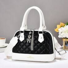 Women Crossbody - 款式一卡其拼白 - 查看 1