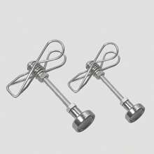 2 pièces Clip anti-moustique magnétique, support de porte-encens pour chambre, clips portables pour spirale anti-moustique d'extérieur
