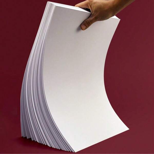 A4 Size White Cardboard, Large-Sized White Cardboard, Pencil Paper, Drawing Paper, Handmade Board, Craft Project Display Board,For School Supplies,Back To School