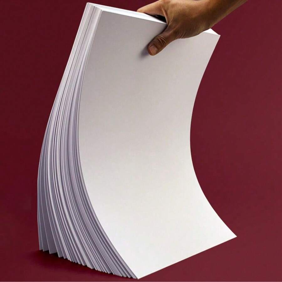 A4 尺寸白卡纸、大尺寸白卡纸、铅笔纸、绘图纸、手工板、工艺项目展示板、用于学校用品、返校