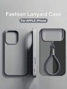 VRNOEI Carcasă de telefon cu șnur la modă, compatibilă cu 16, 14, 13, 12, 11, 15, 17 Pro Max, husă anti-pierdere, curea de încheietură rezistentă la șocuri, compatibilă cu 17, 14, 15, 16 Plus, Air, husă cu șnur