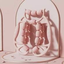 18-Wheel Leg Massager, Double Massage, Roller Slimming Leg Device - Circular Clamp Calf & Thigh Muscle Relaxer - Roller Massage Spike Ball, Yoga Exercise Accessory, Thigh Roller Relaxation, Leg Clamp Ring, Muscle Relaxation Spike Ball, Muscle Stretching Dedicated Device, Muscle Relaxation - Multicolor - View 10