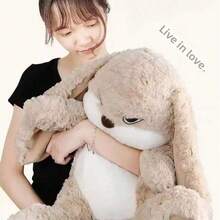 大号愤怒兔子毛绒玩偶，可爱动物毛绒玩偶，卡哇伊毛绒玩偶，是居家装饰、沙发装饰、派对装饰、生日礼物以及各种节日礼物的完美之选。它们是送给朋友或伴侣的完美礼物。毕业礼物。复活节礼物。情人节礼物。万圣节礼物。完美。安抚玩具。派对礼物。毛绒玩具。女孩的礼物。抱枕。伴侣娃娃