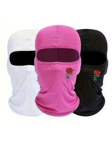 1pc Unisex Balaclava Ski Mask Head Cover For Riding, Motorcycle, Daily Use, Outdoor Activities And Travel