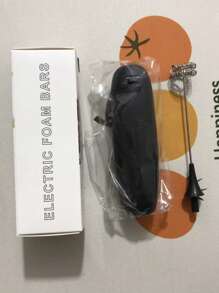 1 件电动奶泡器、电动咖啡搅拌器、奶泡器、手动搅拌器、泡沫机、创意电动搅拌器、电动咖啡搅拌器、牛奶搅拌器、厨房小工具、厨具 - 彩色 - 查看 16