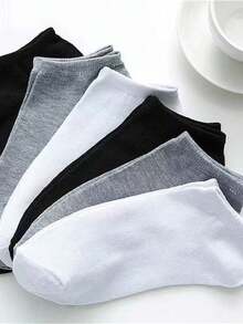 Kit 6 Pairs Unisex Youth Short Socks Summer 35-40 - Nhiều màu - Xem 3