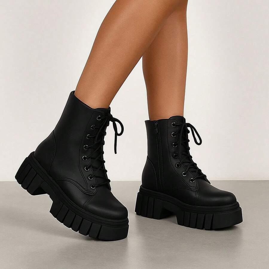 Women Ankle Boots & Booties - Black - View 1