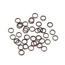 50-200 piezas/Lote Anillos divididos de 3-20 mm Conectores para hacer pulseras, collares, joyería y accesorios DIY - anillo de salto - Ver 19