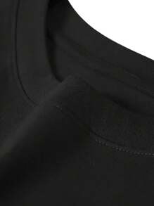 Front Women's Face Pattern Print Round Collar Short Sleeve T-Shirt Top Comfort Breathable Fabric Leisure Sports Style Men's 100% Cotton Street Wear T-Shirt (Choose A Larger Size To Get A Loose Effect)