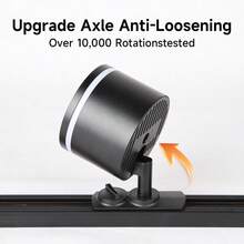 GX53 轨道照明灯具,吸顶式可调射灯,180°旋转,黑/白金属铝+PC,AC85-265V,适用于卧室/书房/客厅/衣橱/展示柜/展厅/商店/画廊/走廊/餐厅/服装店/酒吧(套装包含轨道和连接配件) - 軌道燈照明組GX53燈座模式 - 查看 10