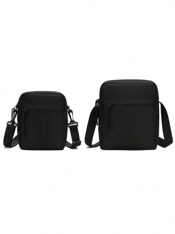 1PC Solid Color Casual Nylon Shoulder Crossbody Bag, Lightweight And Fashionable, White-Collar Worker, University Work, Business Commuting, Office Gift, Messenger, Gothic Mini Squuare Bag, Crossbody Bag, School Teacher Gift, Girlfriend Gift, Mobile Wallet, School Supplies, Teacher Gift, Back To School Gift