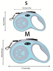 Retractable Pet Leash, Easy To Manage, Durable Nylon Rope Leash Suitable For Medium And Small Dogs