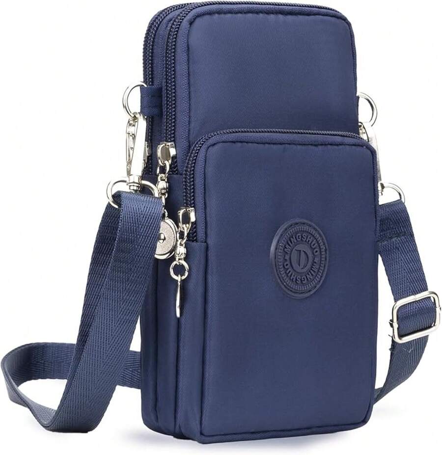 Small Crossbody Bags For Women Mini Cell Phone Purses Handbag Shoulder Bag - 藏蓝色 - 查看 1