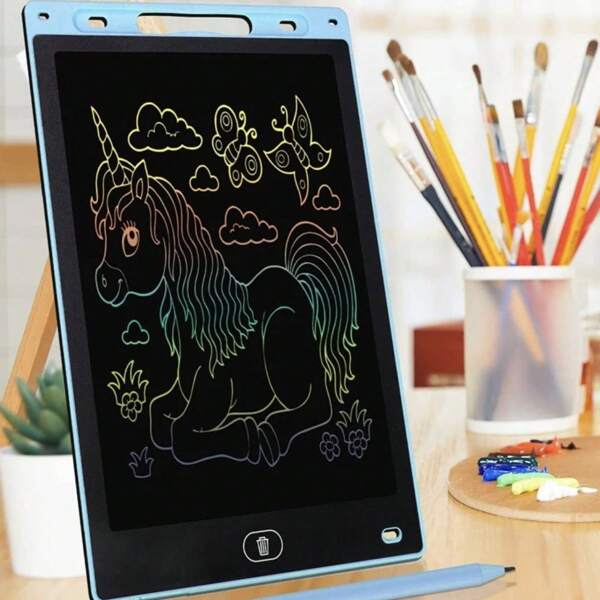 10-Inch Multipack Colorful Magic Drawing Board, Christmas Decoration Display Writing Erasable Board, Family Education Blackboard, Graffiti Interactive Art Creative Doodle Board