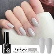 TARTU TARTU Esmalte de Gel para Unhas 8ml - 7 Cores Vibrantes, Remoção por Imersão, Cura por UV/LED, Vinho Roxo Borgonha Rosa Vermelho Vinho Rosa Roxo Azul Verde Branco Preto Azul Amarelo Verde, Cor Semitransparente, Gel Semipermanente para Manicure, Base, Primer, Para Uso Doméstico, Salão e Arte de Unhas, Presente para Mulheres